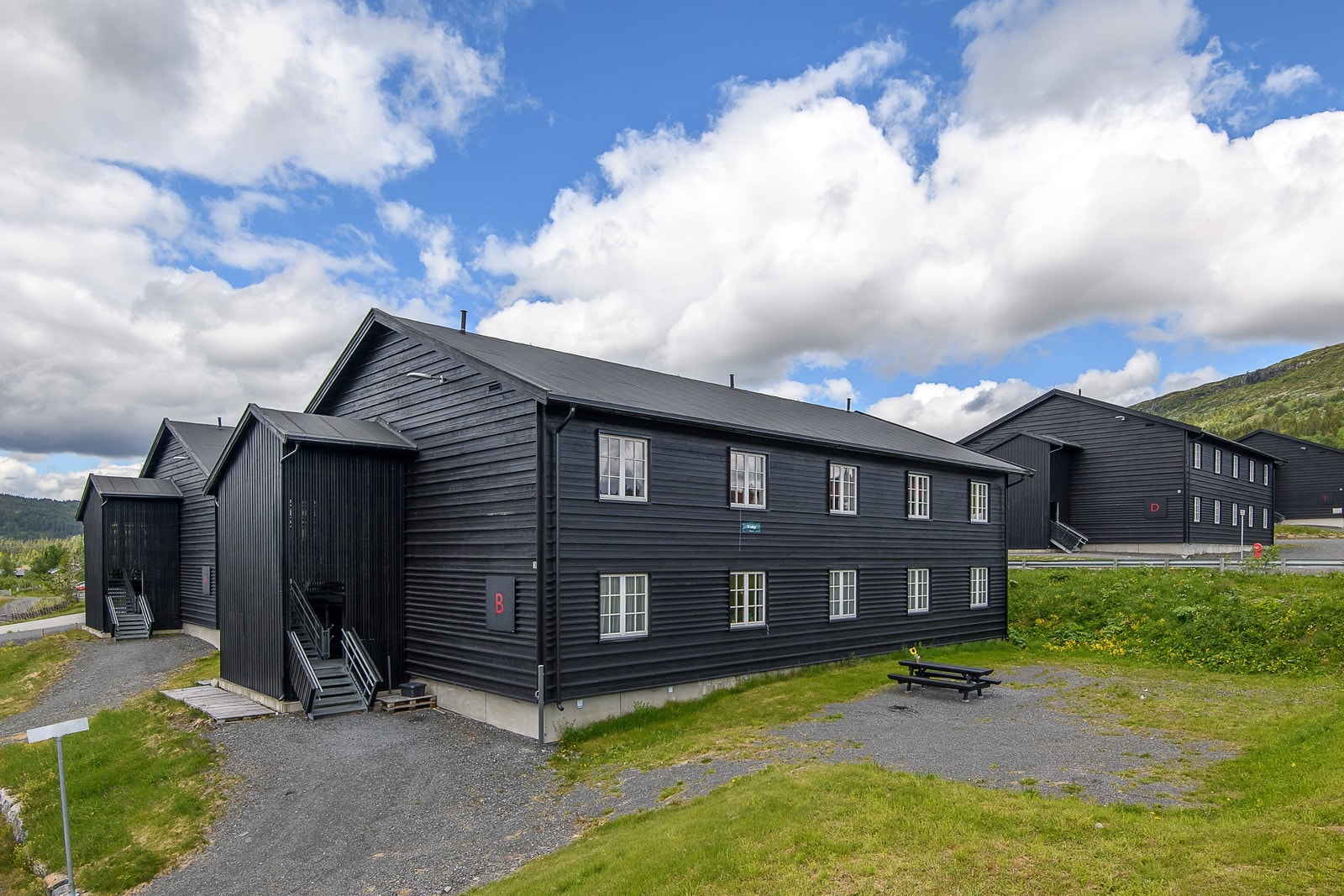 Sanatorievegen ligger i et fritidsområde med lett tilgjengelighet, kun 40 min fra Lillehammer, 1 t og 15 min fra Gjøvik og 1 time og 25 min til Hamar. Galleribilde