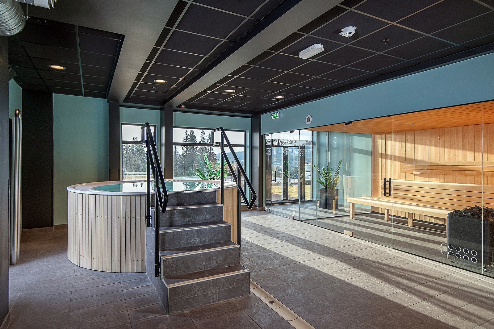 Fellesområder ved Høyfjellstunet - Her kan du slappe av etter en tur i skiløypa. Galleribilde