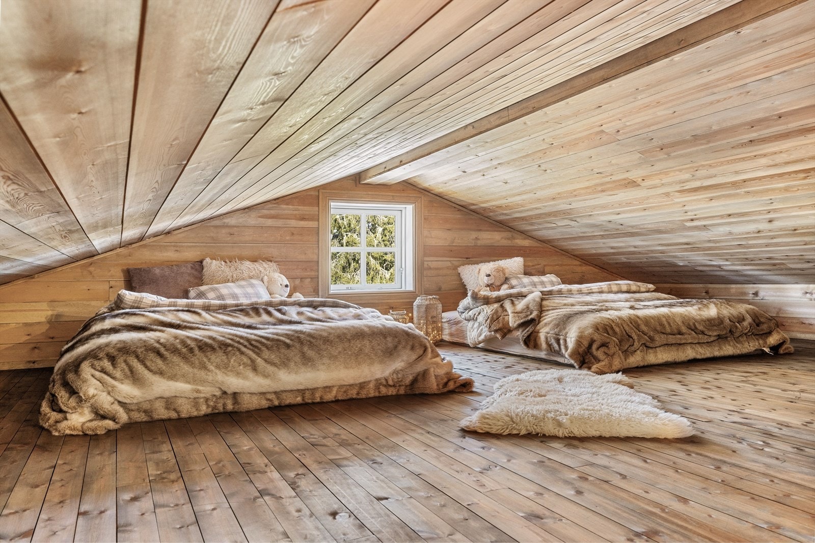 På hemsen har du god plass og blir et fint tilskudd til hytta. Galleribilde