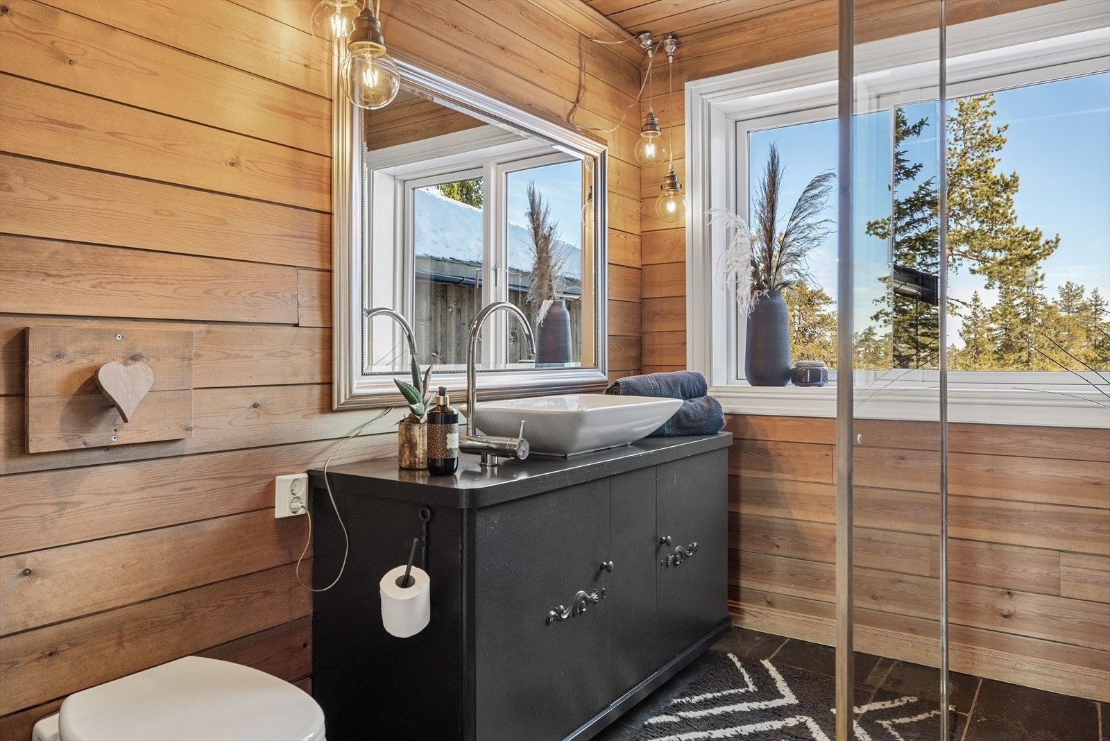 Vegghengt wc. Galleribilde