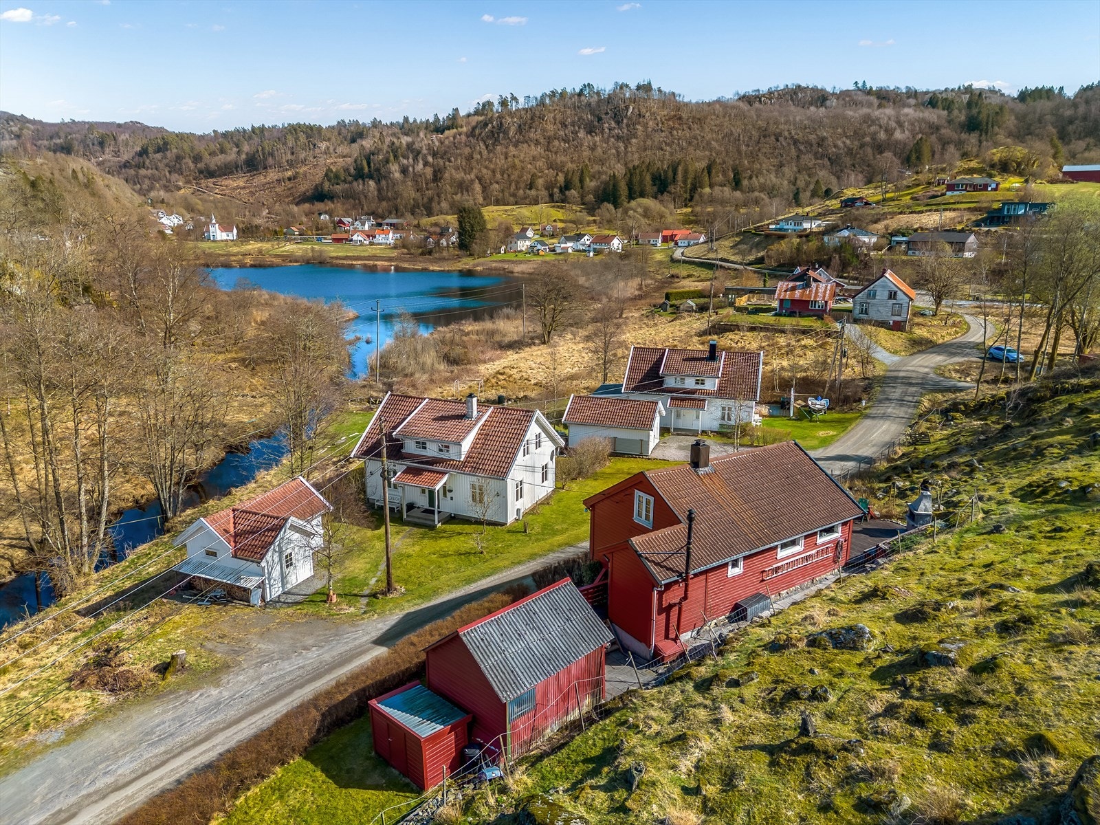 Dronefoto Galleribilde