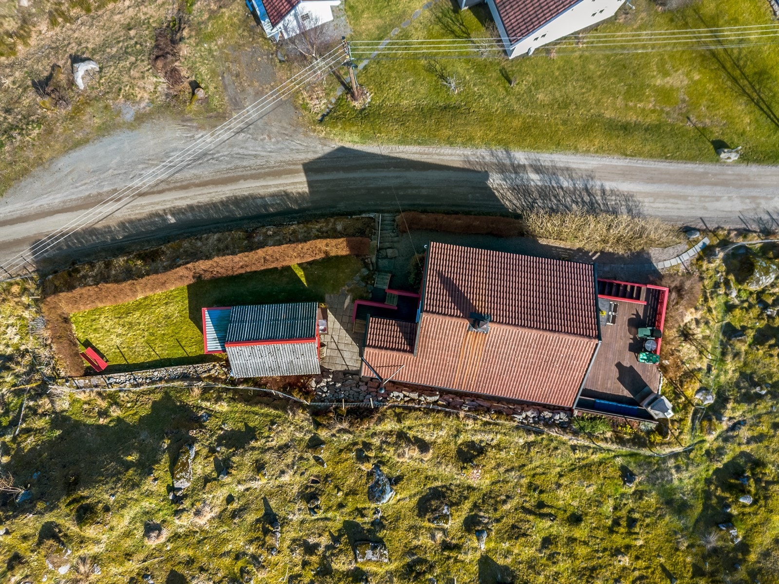 Dronefoto Galleribilde