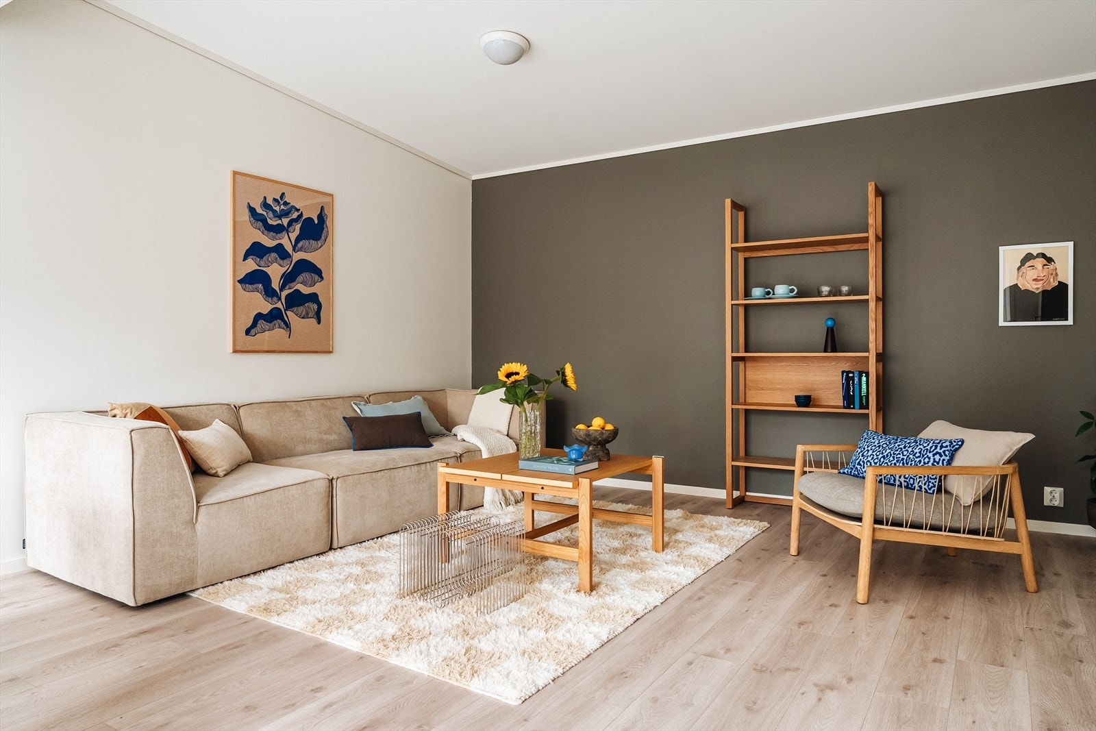 Boligen har balansert ventilasjonsanlegg. Galleribilde