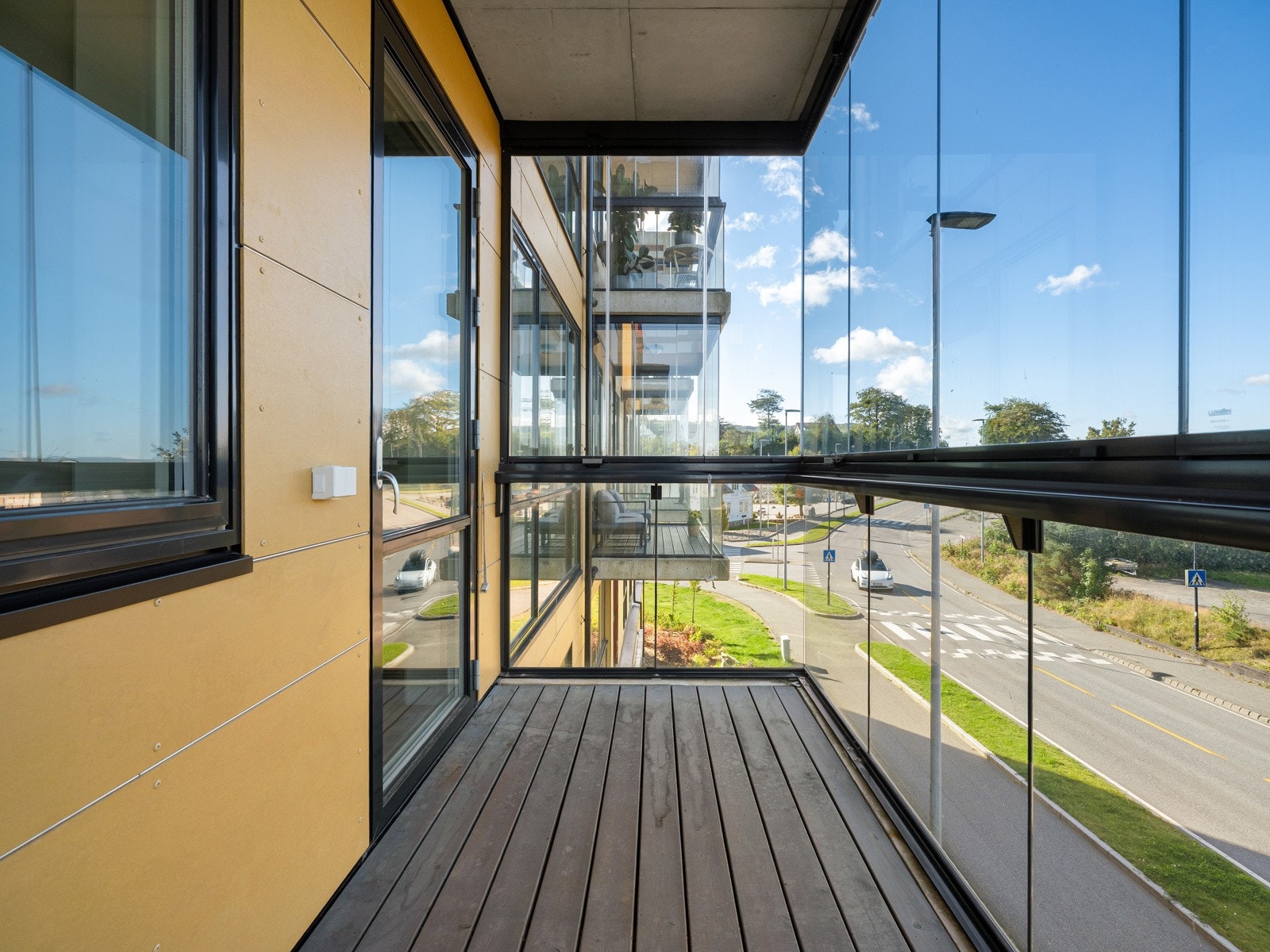 En lun og skjermet plass som forlenger utesesongen. Galleribilde