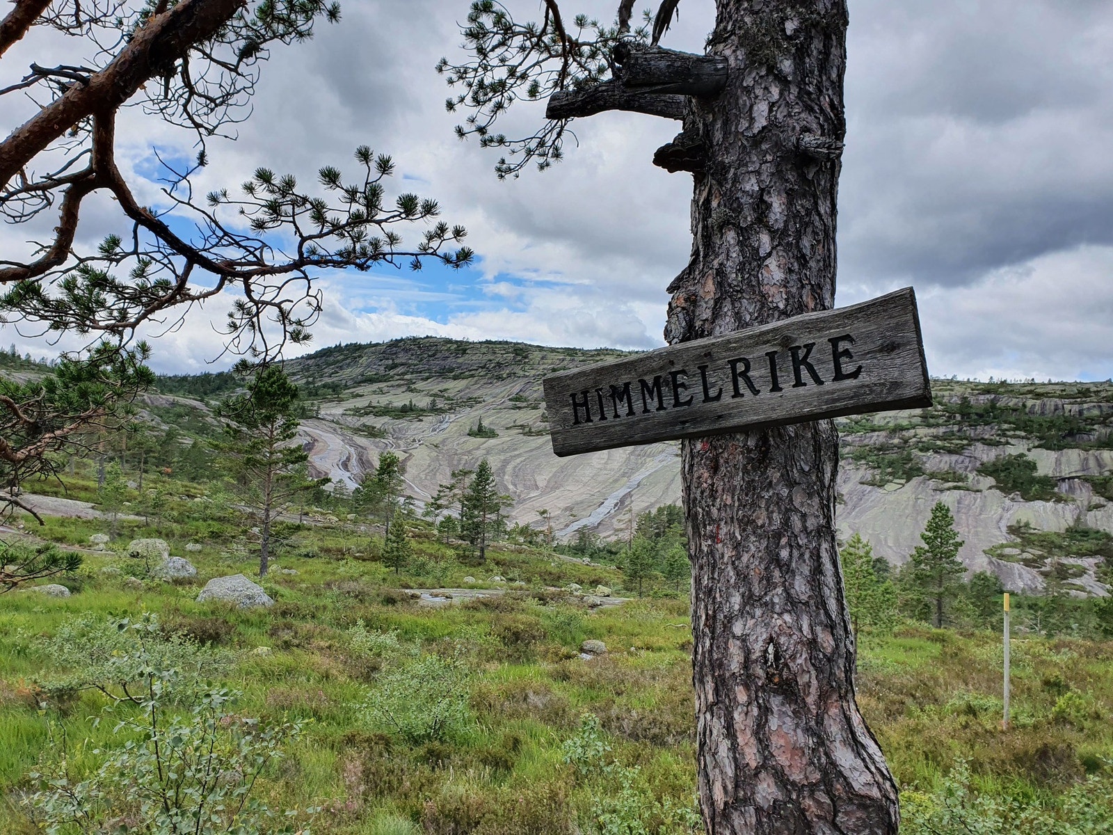 Selgers bilde fra Himmelriket. Et flott turområde. Galleribilde