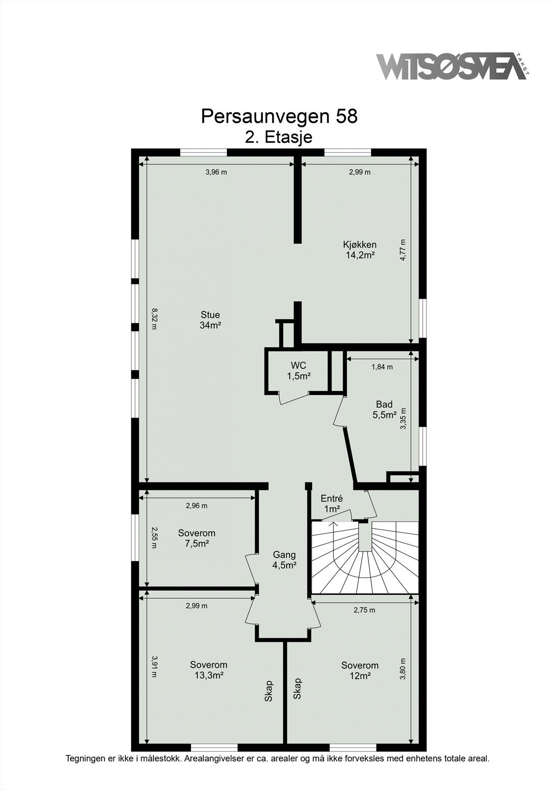 Persaunvegen 58 - 2. Etasje Galleribilde