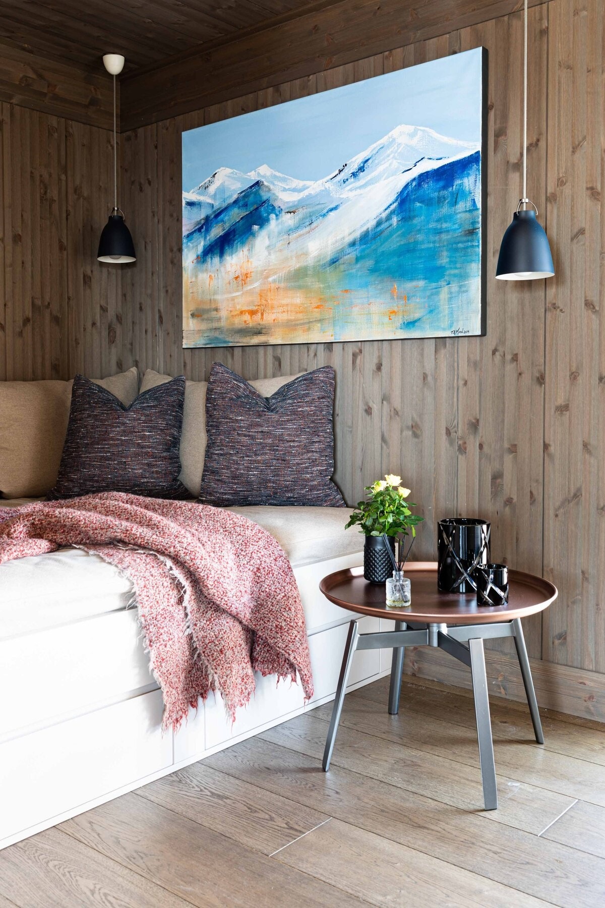 Delikate og lune overflater!
Foto fra en av våre Vy hytter Galleribilde