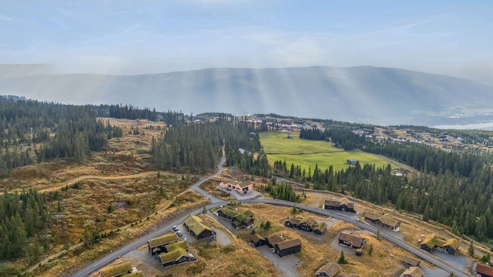 Dronebilde Galleribilde