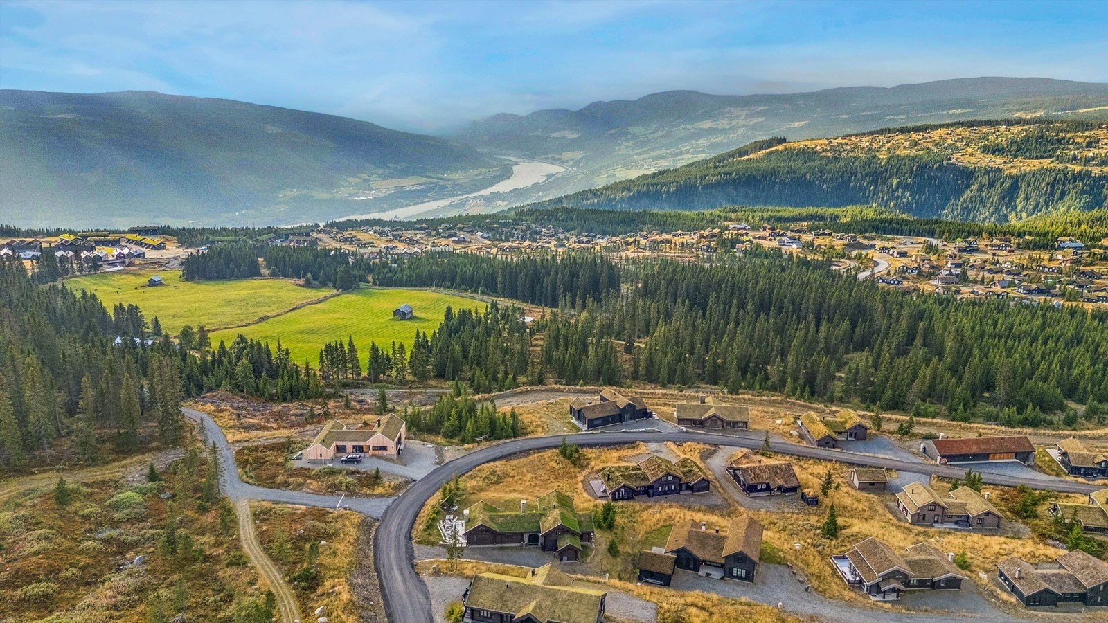 Dronebilde Galleribilde