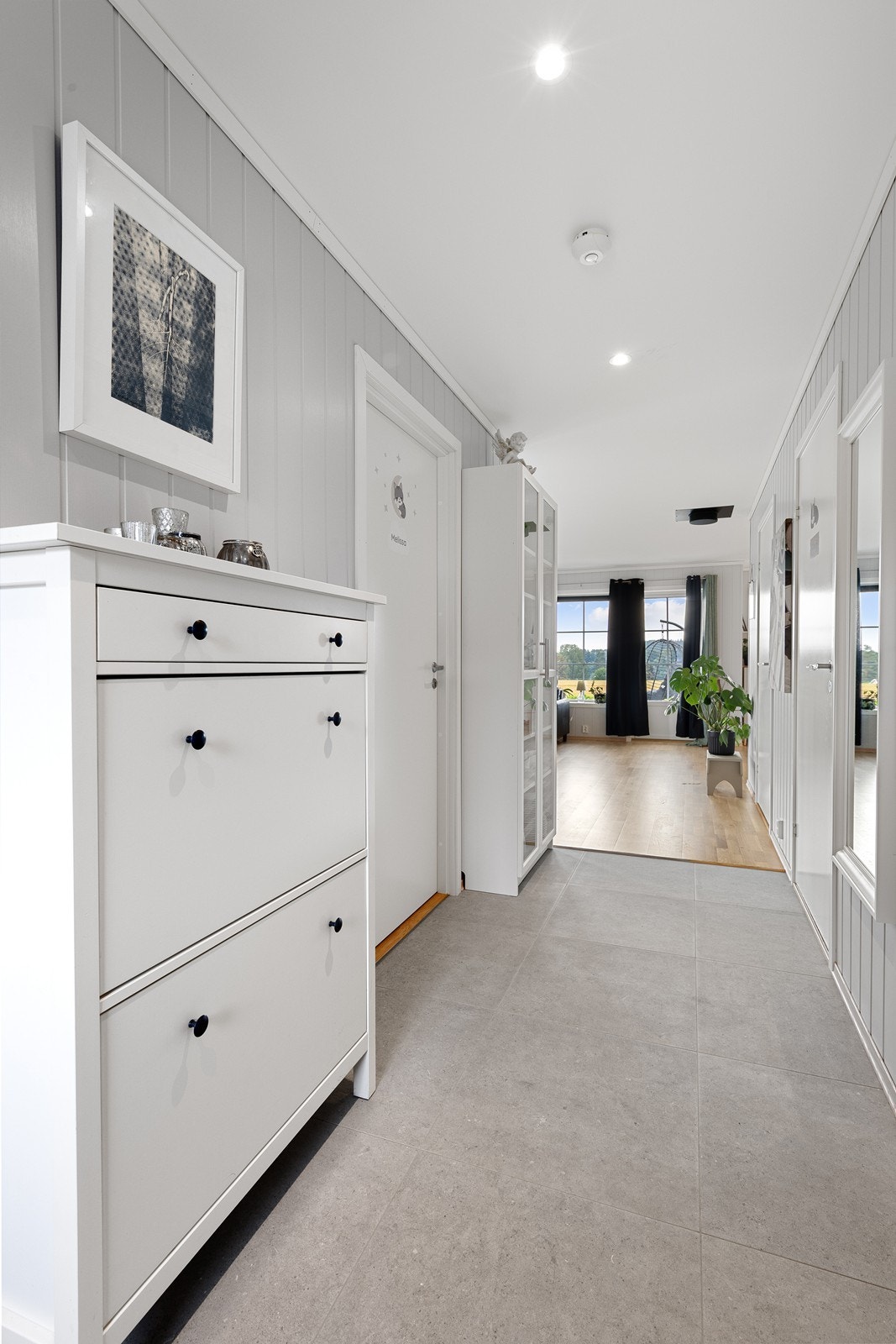 Den flislagte entréen gir en hyggelig velkomst! Galleribilde