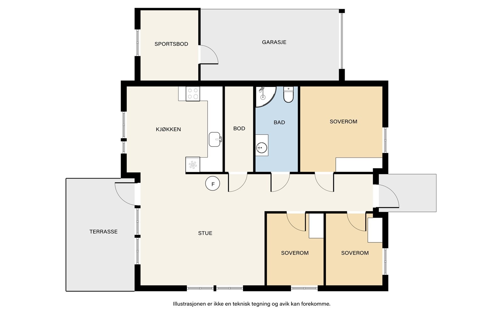 Plantegning. Galleribilde