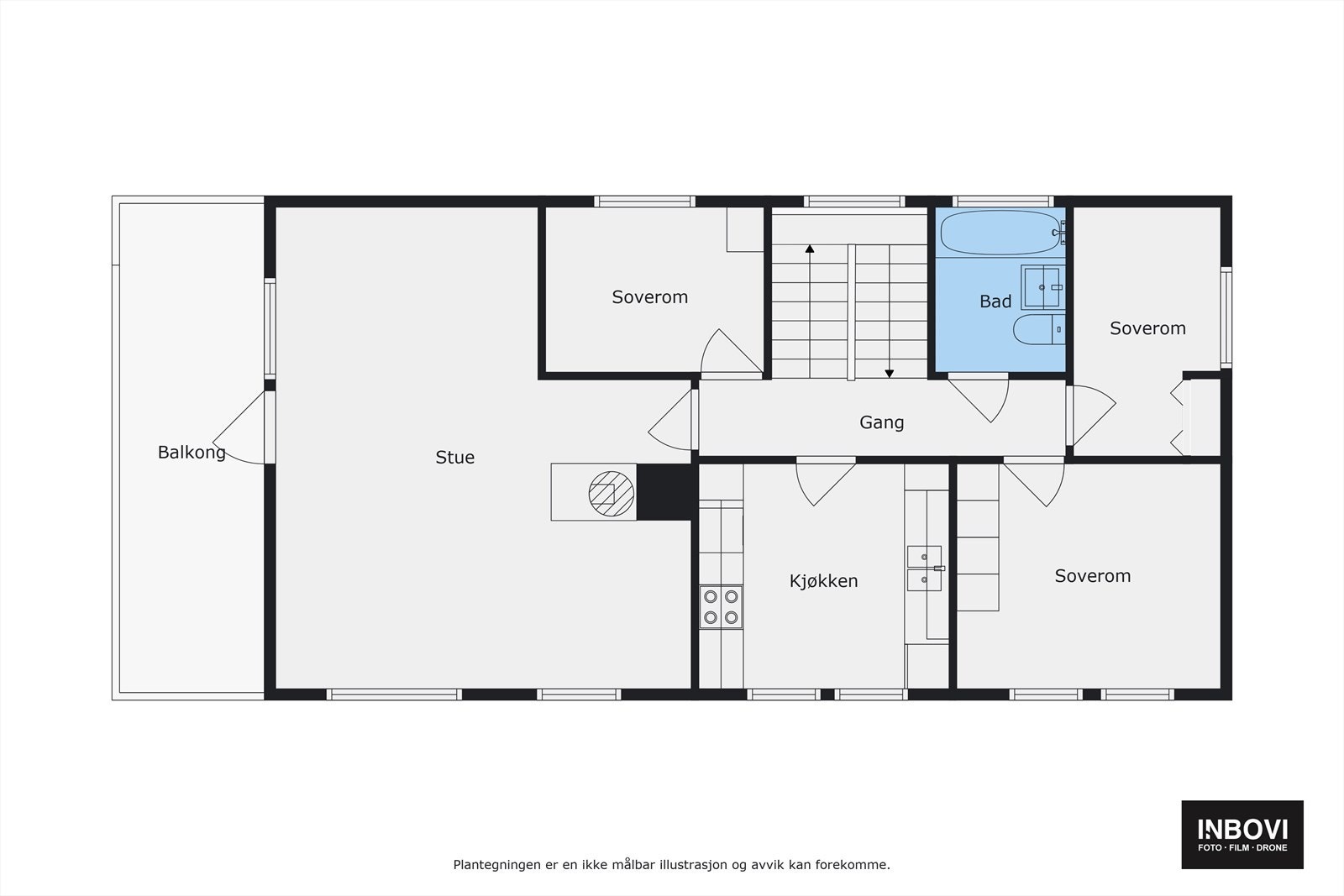Plantegning | Hovedetasje Galleribilde