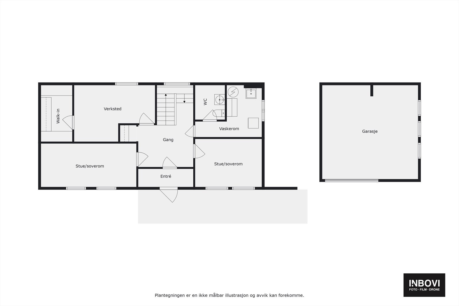 Plantegning | Underetasje Galleribilde