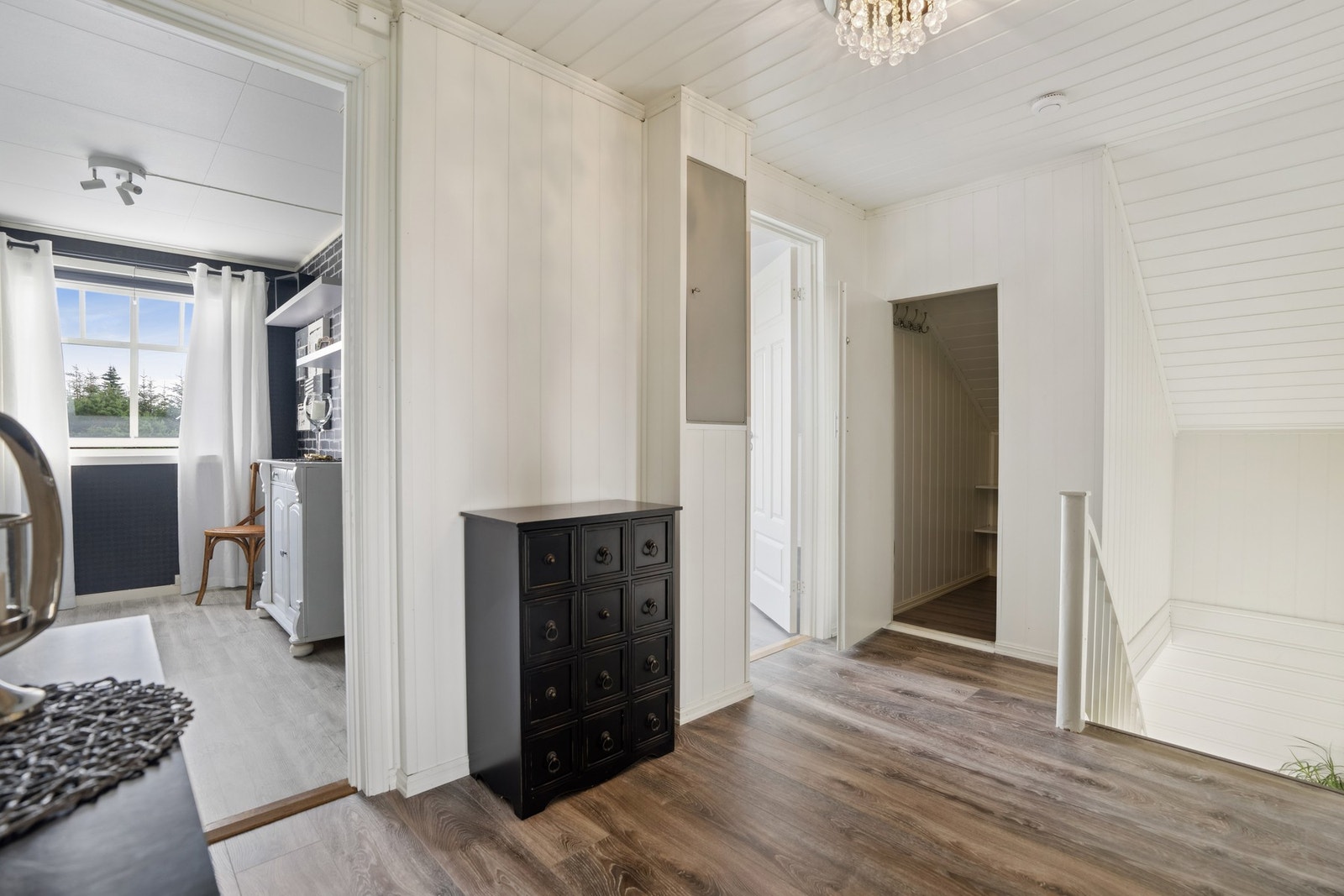 Gang på loft Galleribilde