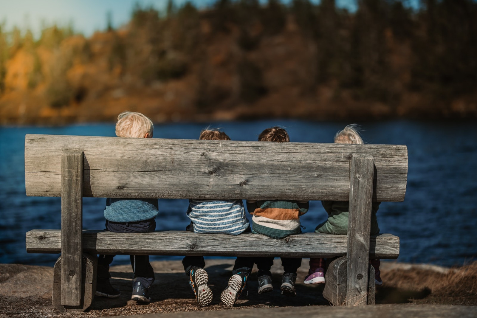 Nydelig turområde med koselige rasteplasser Galleribilde