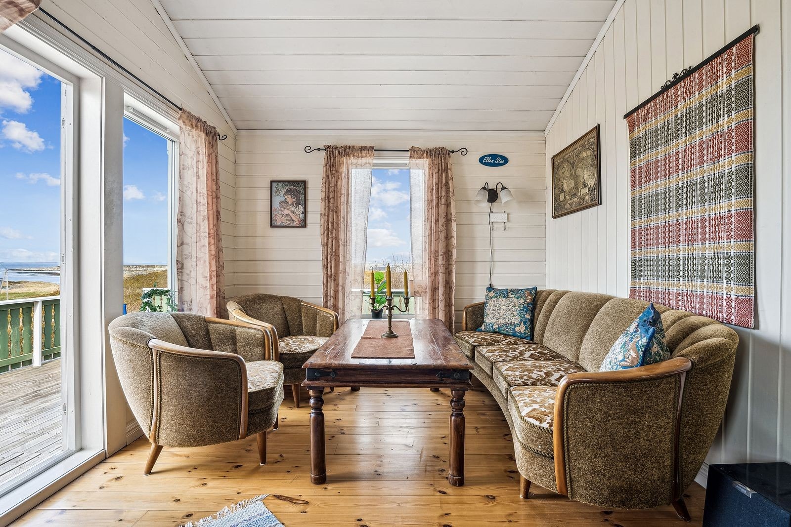 Nydelig utsikt fra stuen. Galleribilde