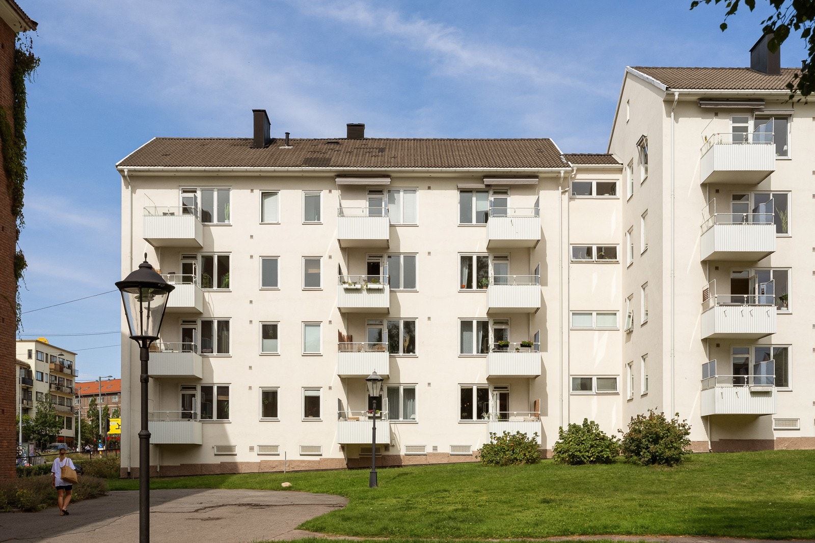 Leiligheten ligger fint til med hyggelig utsyn Galleribilde