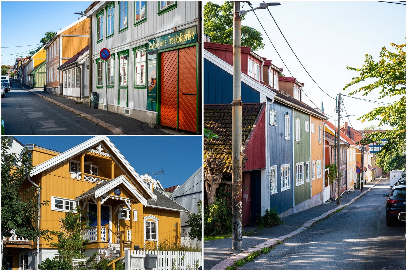 Boligen ligger kun en kort spasertur unna den historiske trehusbebyggelsen på Rodeløkka. Galleribilde