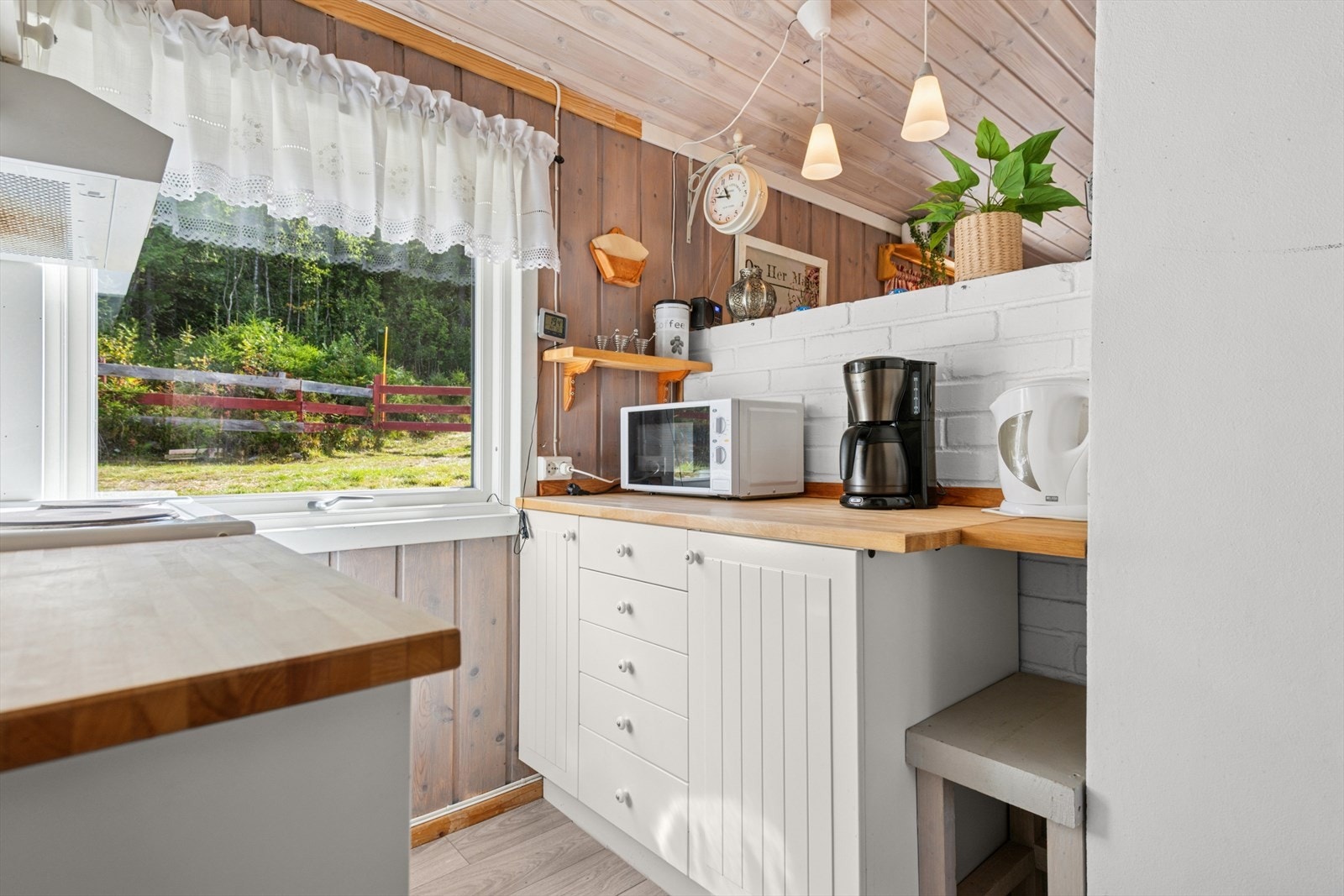 Kjøkkenet ble oppgradert i 2005. Galleribilde