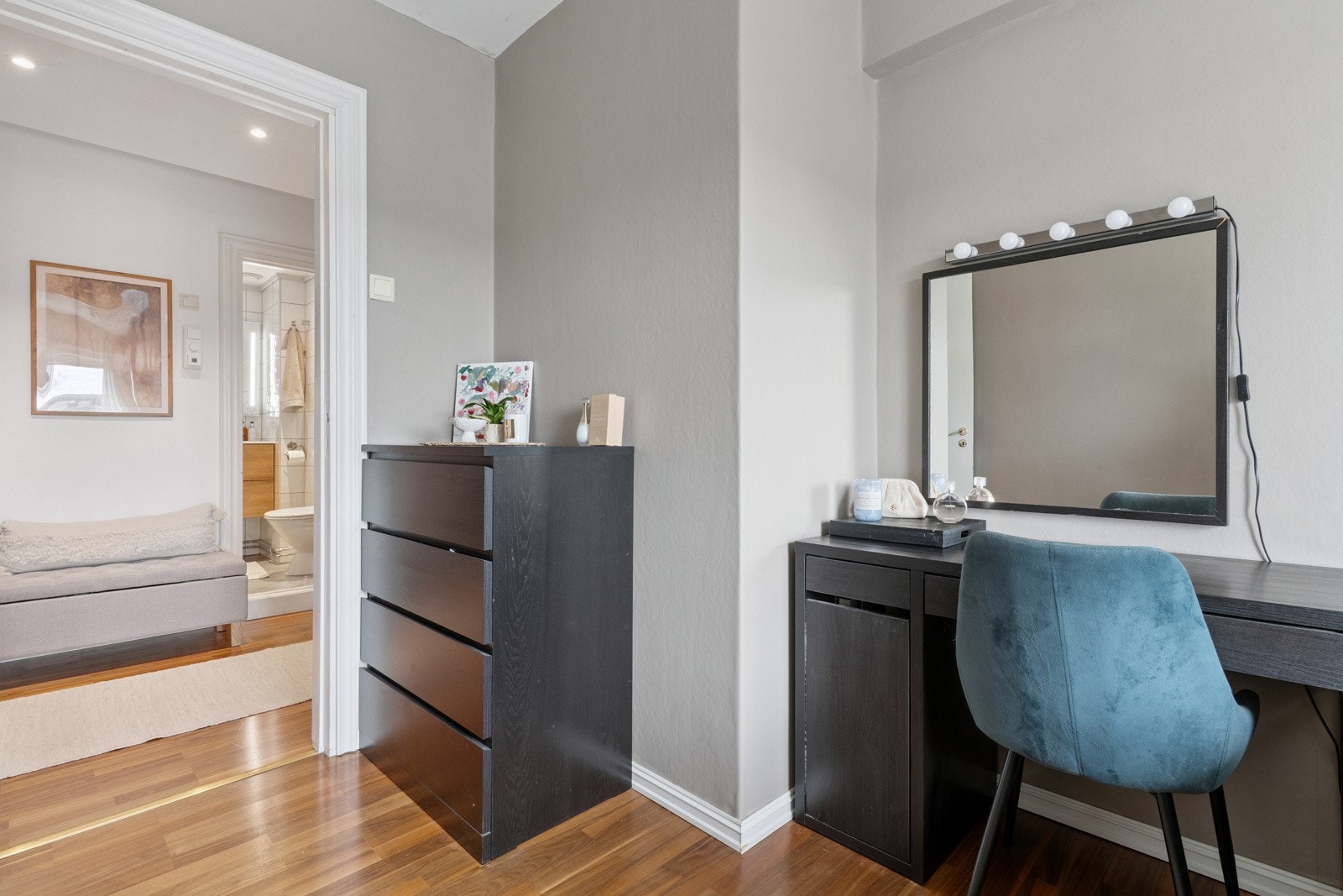 På soverom nr to er det også plass til garderobeskap. Galleribilde