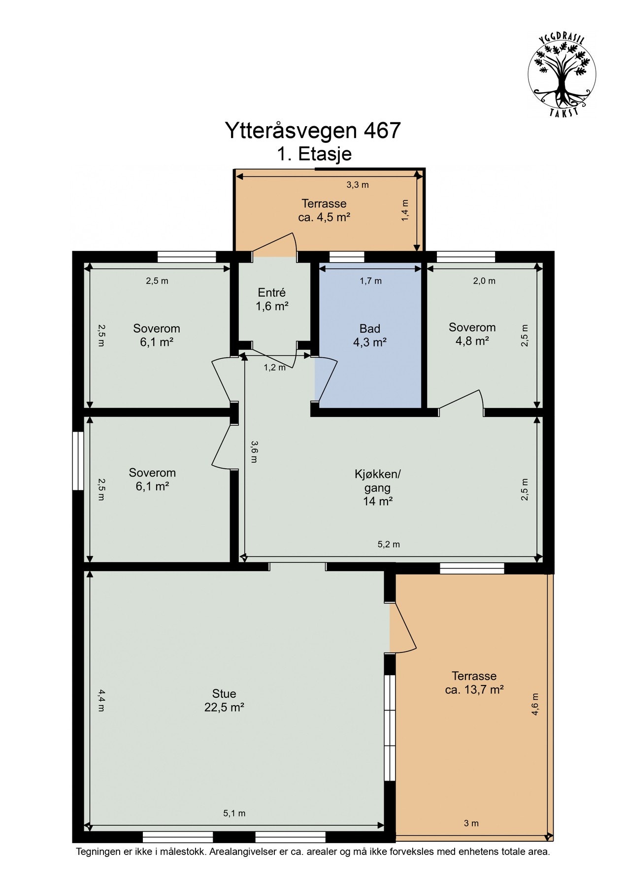 Plantegning. Galleribilde