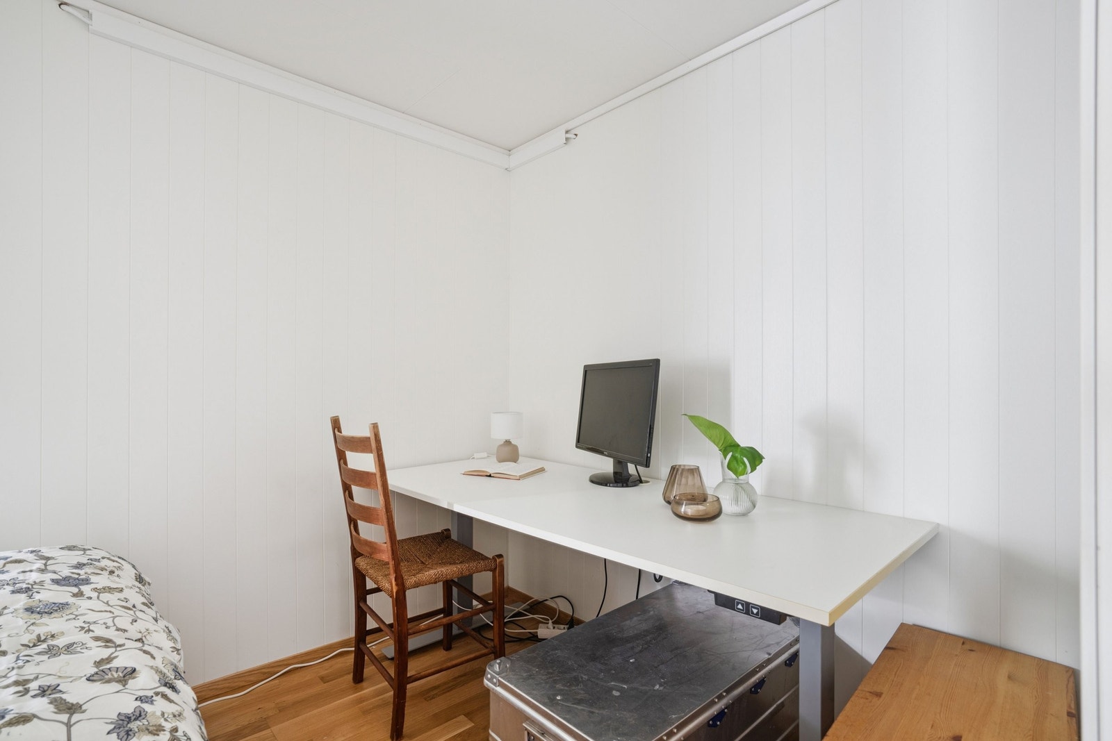 Mulighet for kombinert gjestesoverom og kontorløsning. Galleribilde