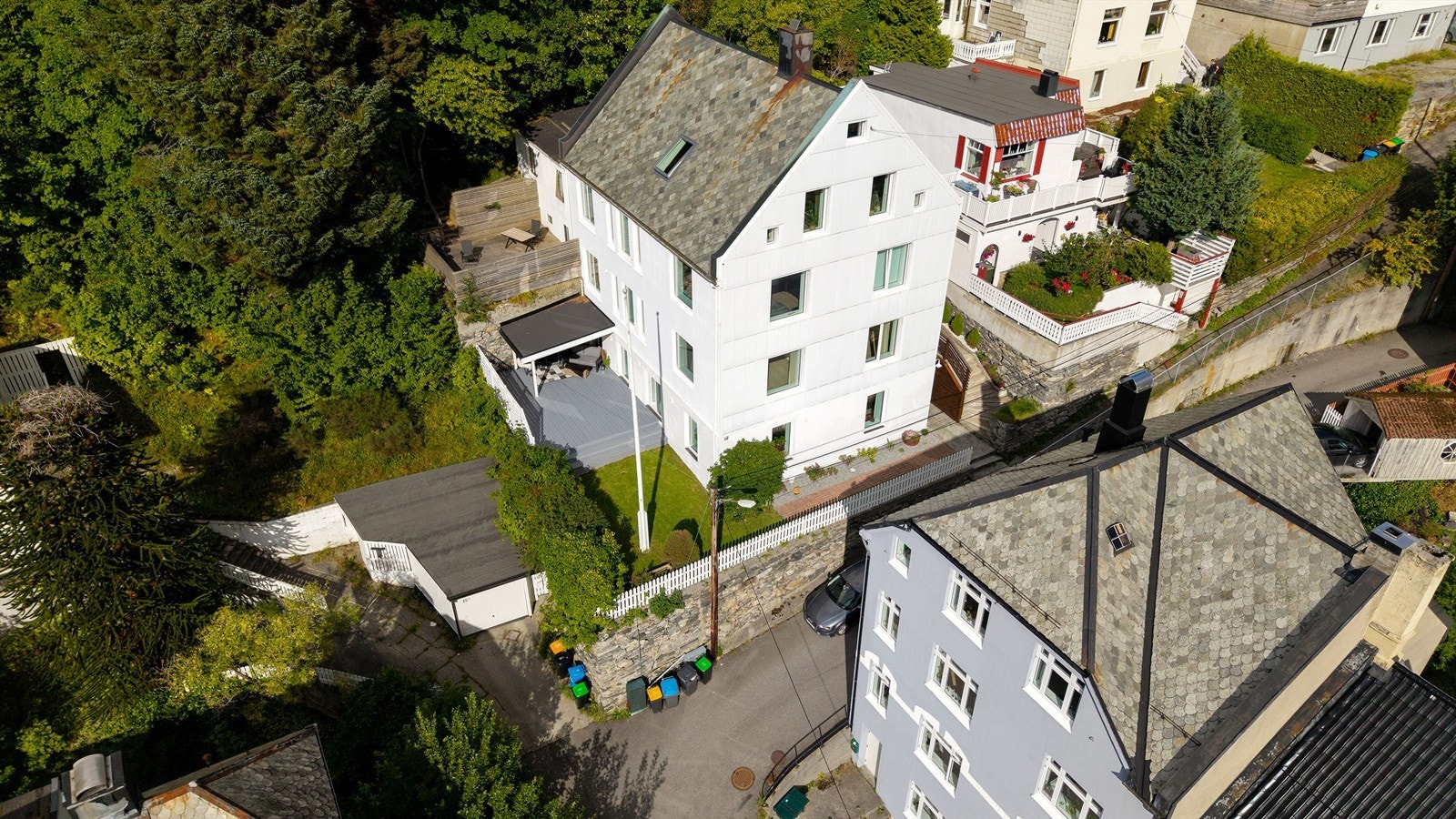 Dronebilde av eiendommen Galleribilde