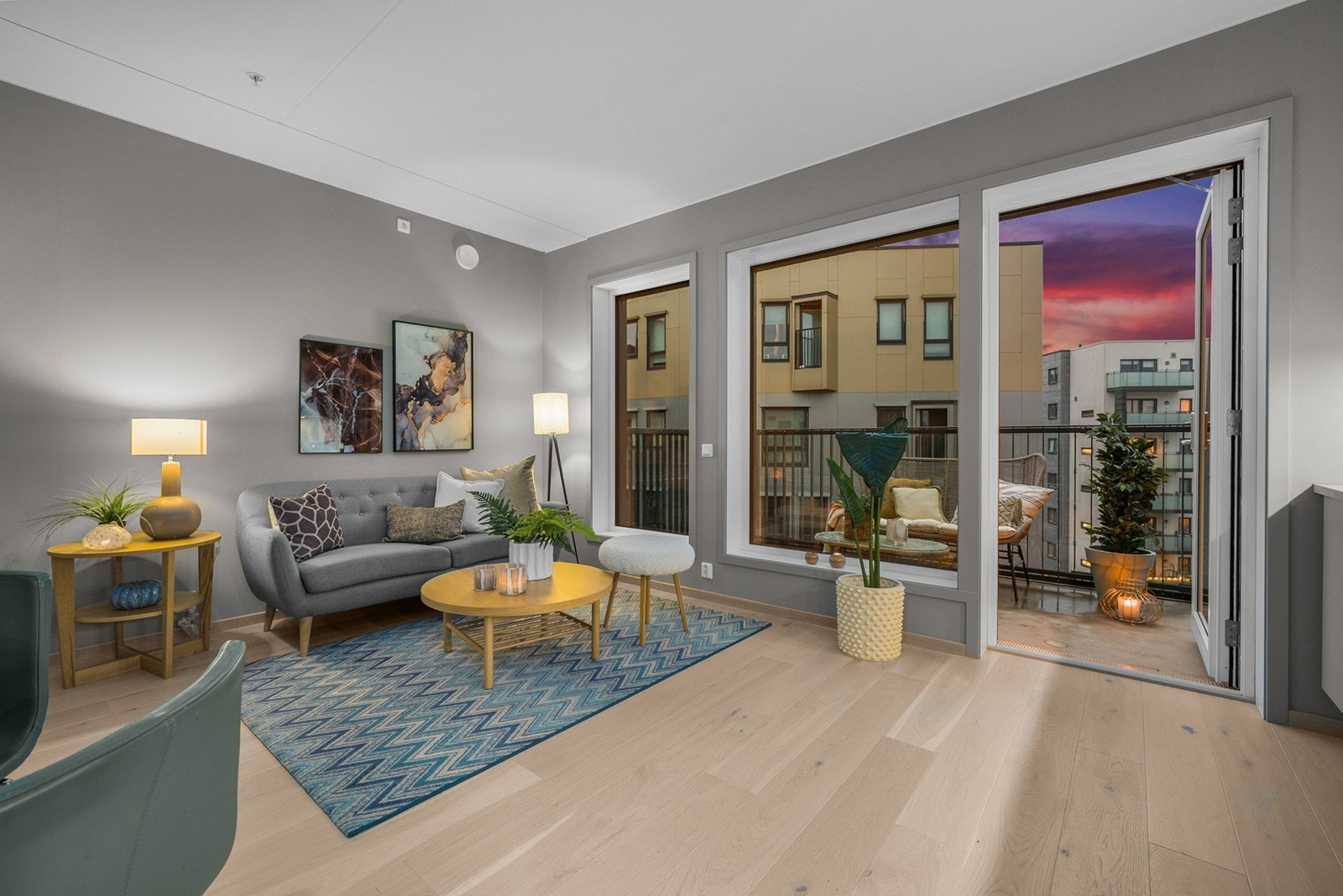 Velkommen til Ingvald Kristiansens gate 7 - en moderne og nyoppført 3-roms selveierleilighet med gjennomtenkt planløsning i boligprosjektet Skårerløkka Premium Galleribilde