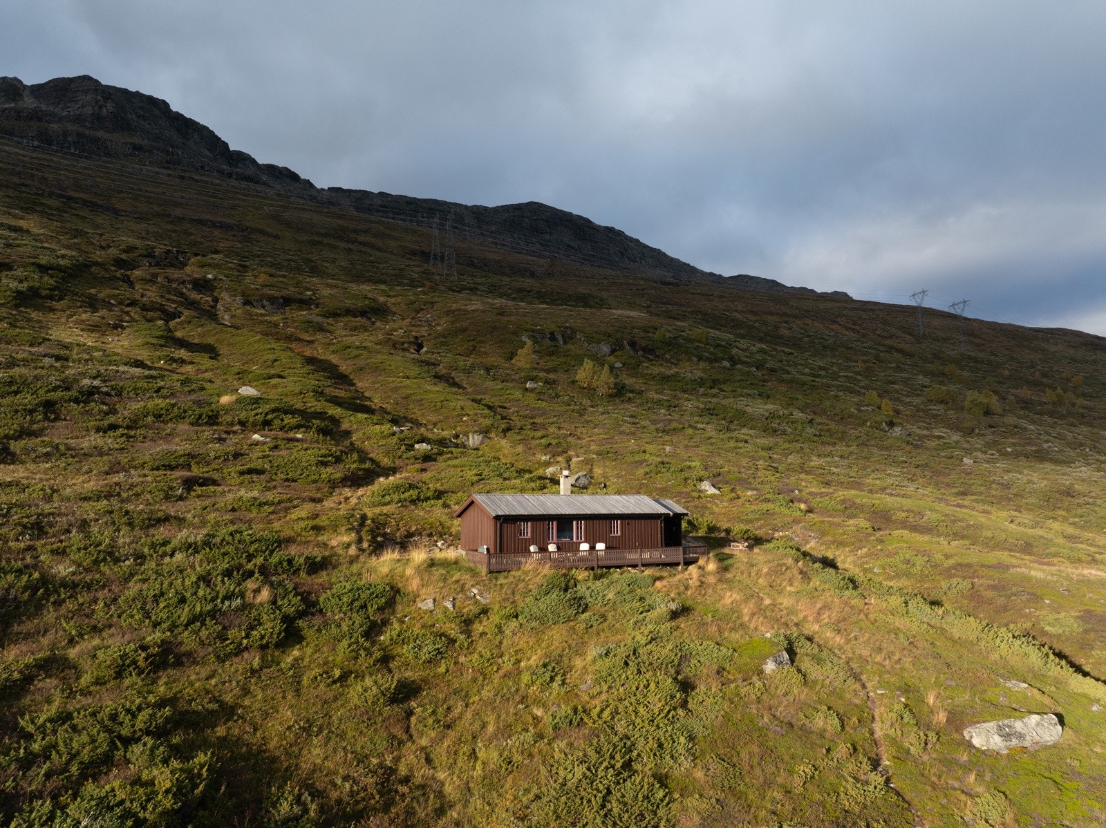 Ingen naboer å se. Galleribilde