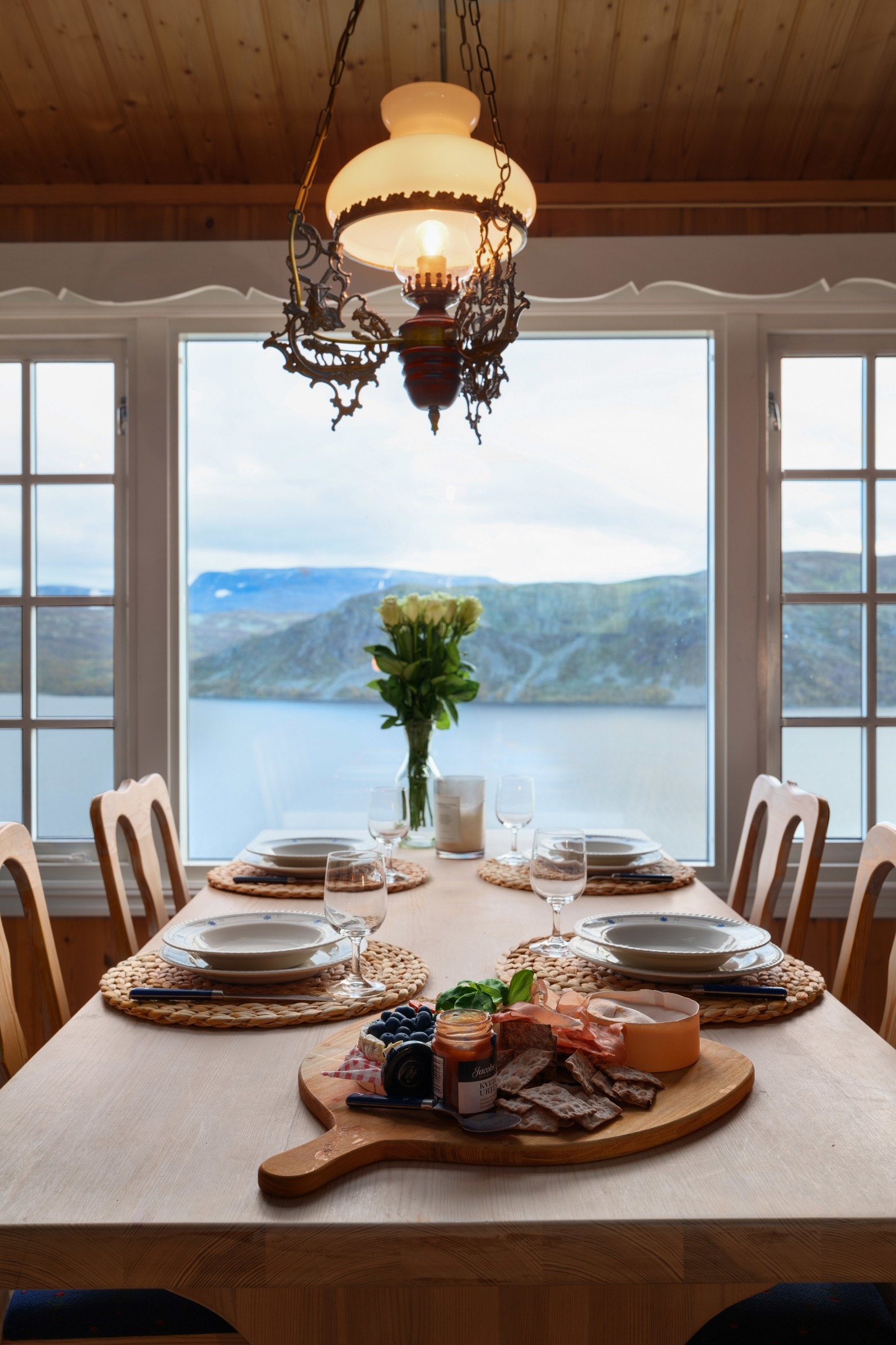 En bedre middag med denne utsikten glemmer man ikke. Galleribilde