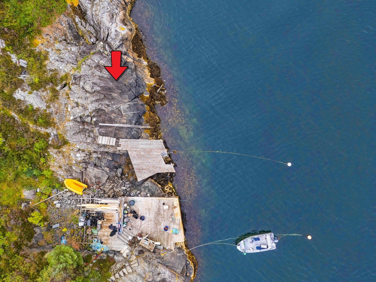 Sjøeiendom som medfølger i handelen. Galleribilde