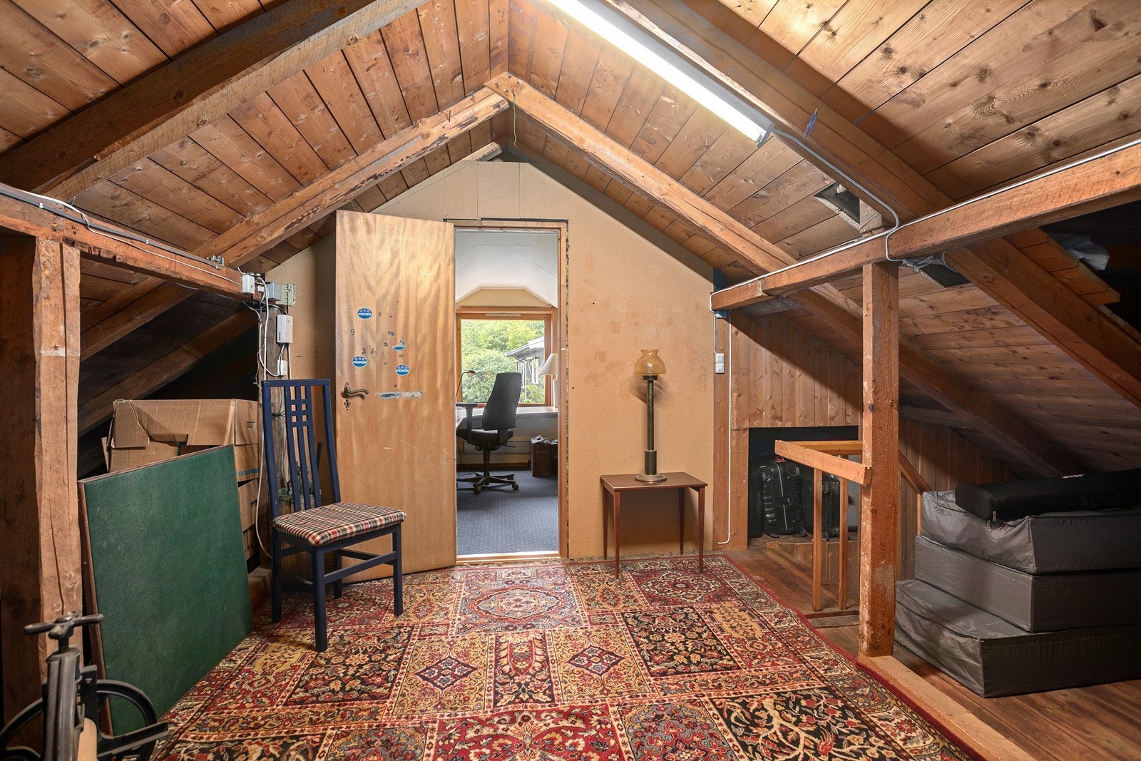 Lagringsloft. Ikke godkjent til varig opphold Galleribilde