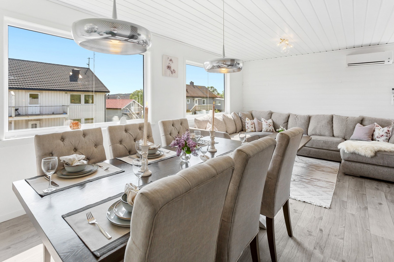 Velegnet sone for spisegruppe Galleribilde