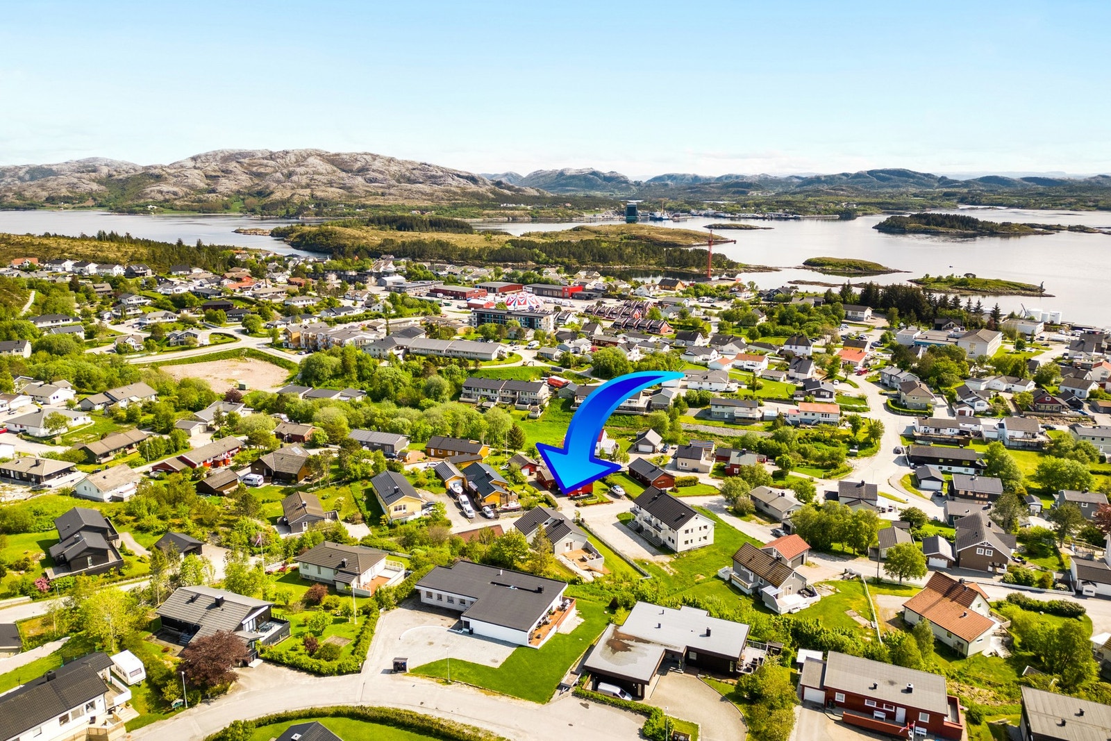 Oversiktsbilde av nærmiljøet Galleribilde