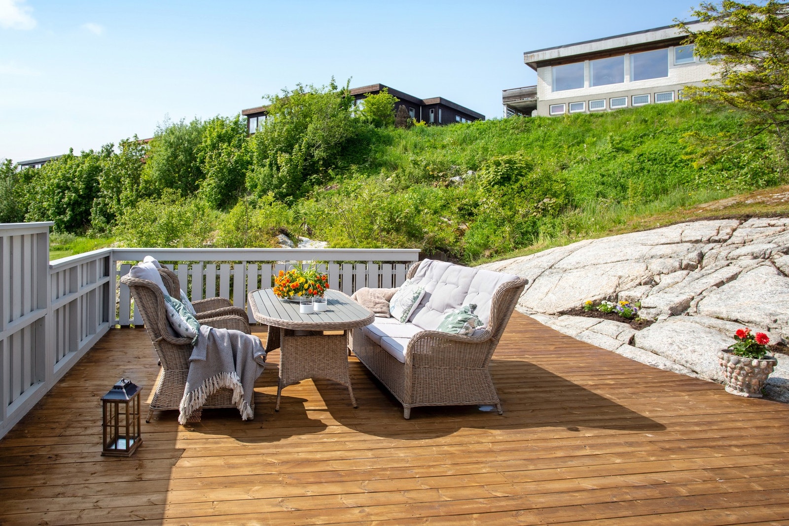 Eiendommen har gode solforhold Galleribilde