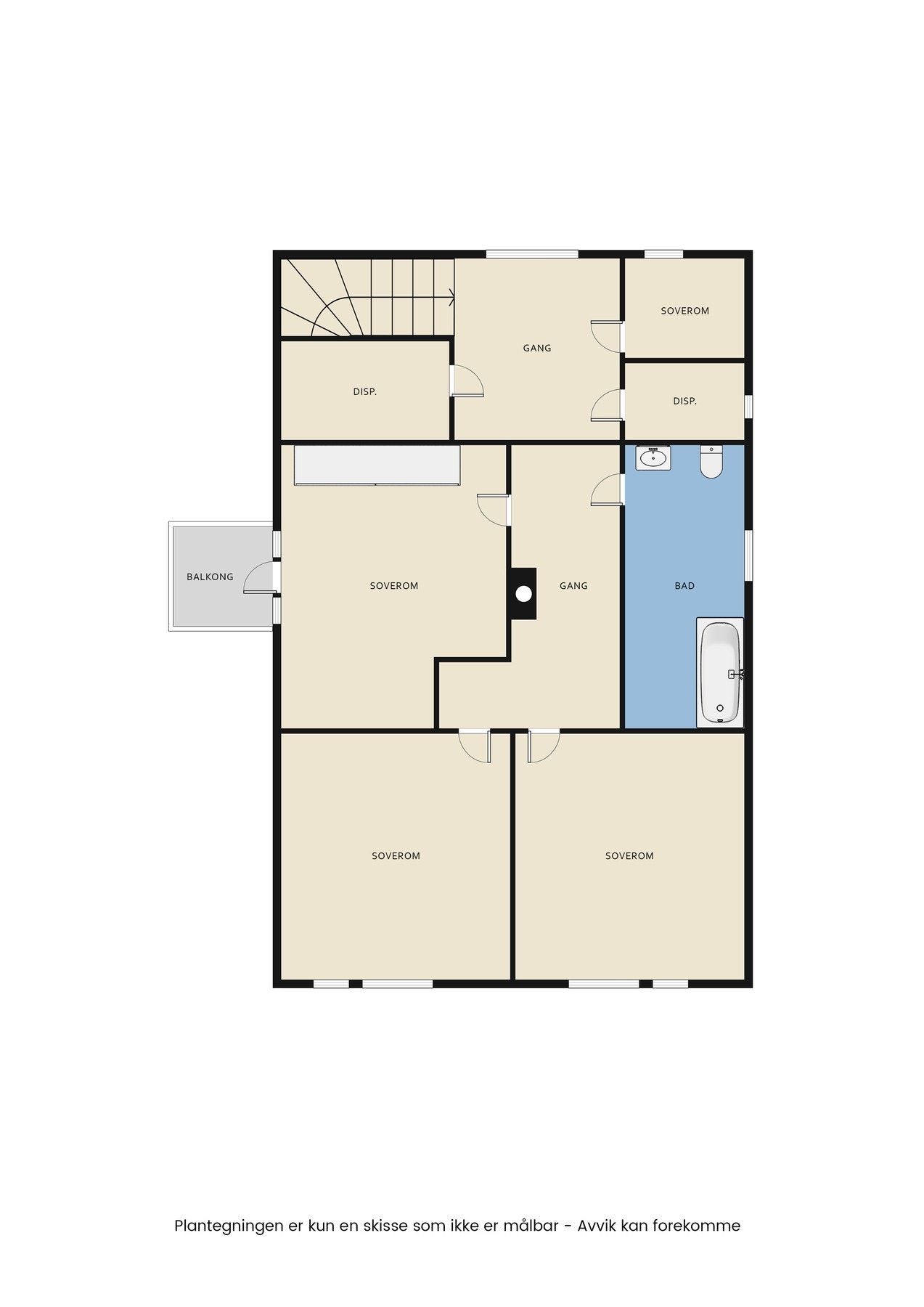 Veiledende plantegning Galleribilde