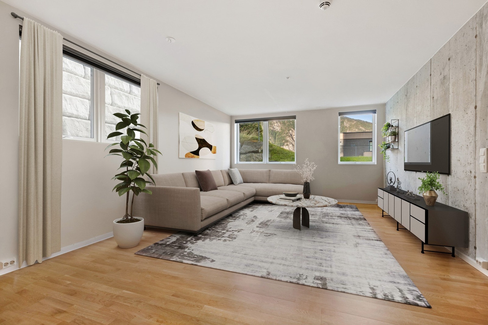 EiendomsMegler 1 har gleden av å presentere Antonusvegen 15! (digital styling) Foto: Lillys Studio (Lill Kristin Vold) Galleribilde