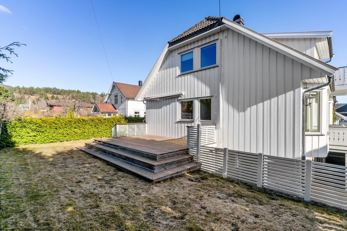 Hyggelig uteplass Galleribilde