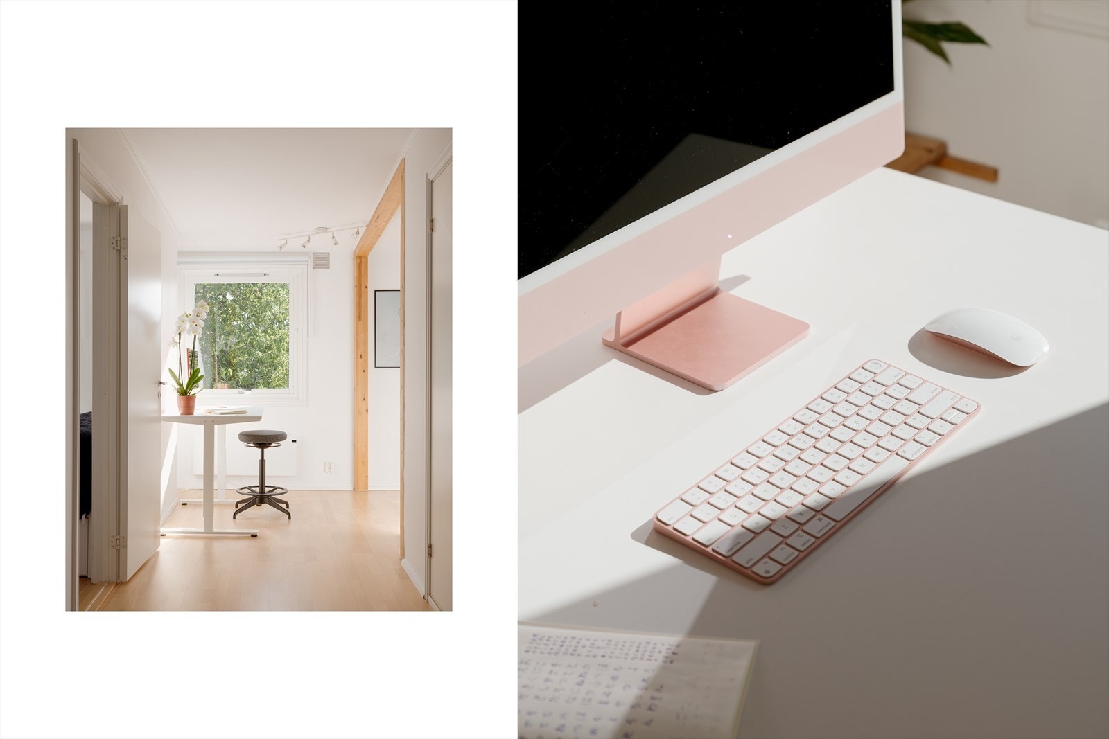 Fra stuen er det en naturlig overgang til en mellomsone som gir mulighet til å møblere etter egne ønsker og behov. Galleribilde