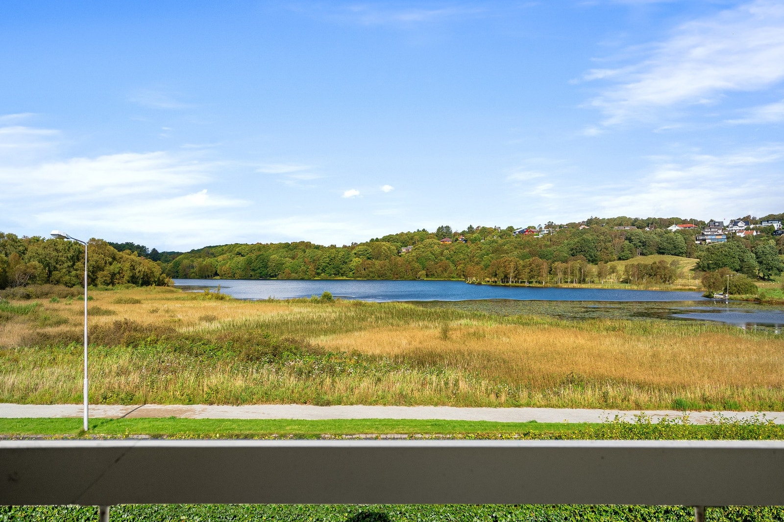 Utsikt fra loftsbalkongen Galleribilde