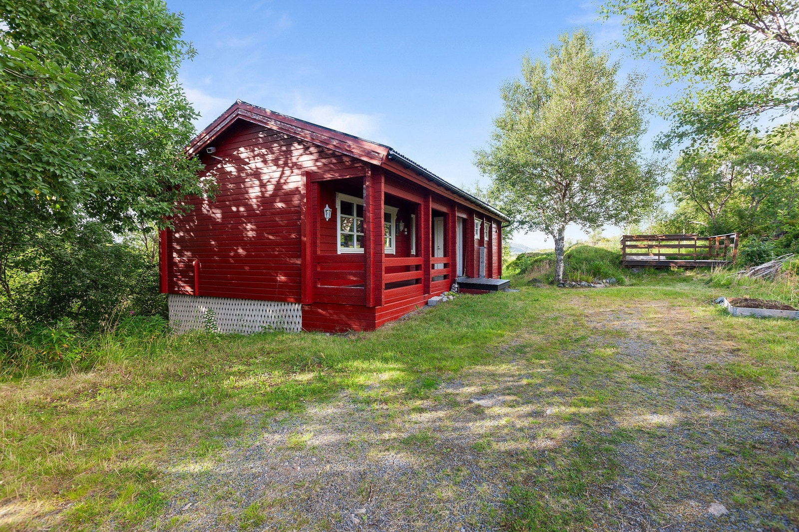 Det er parkering på egen tomt Galleribilde