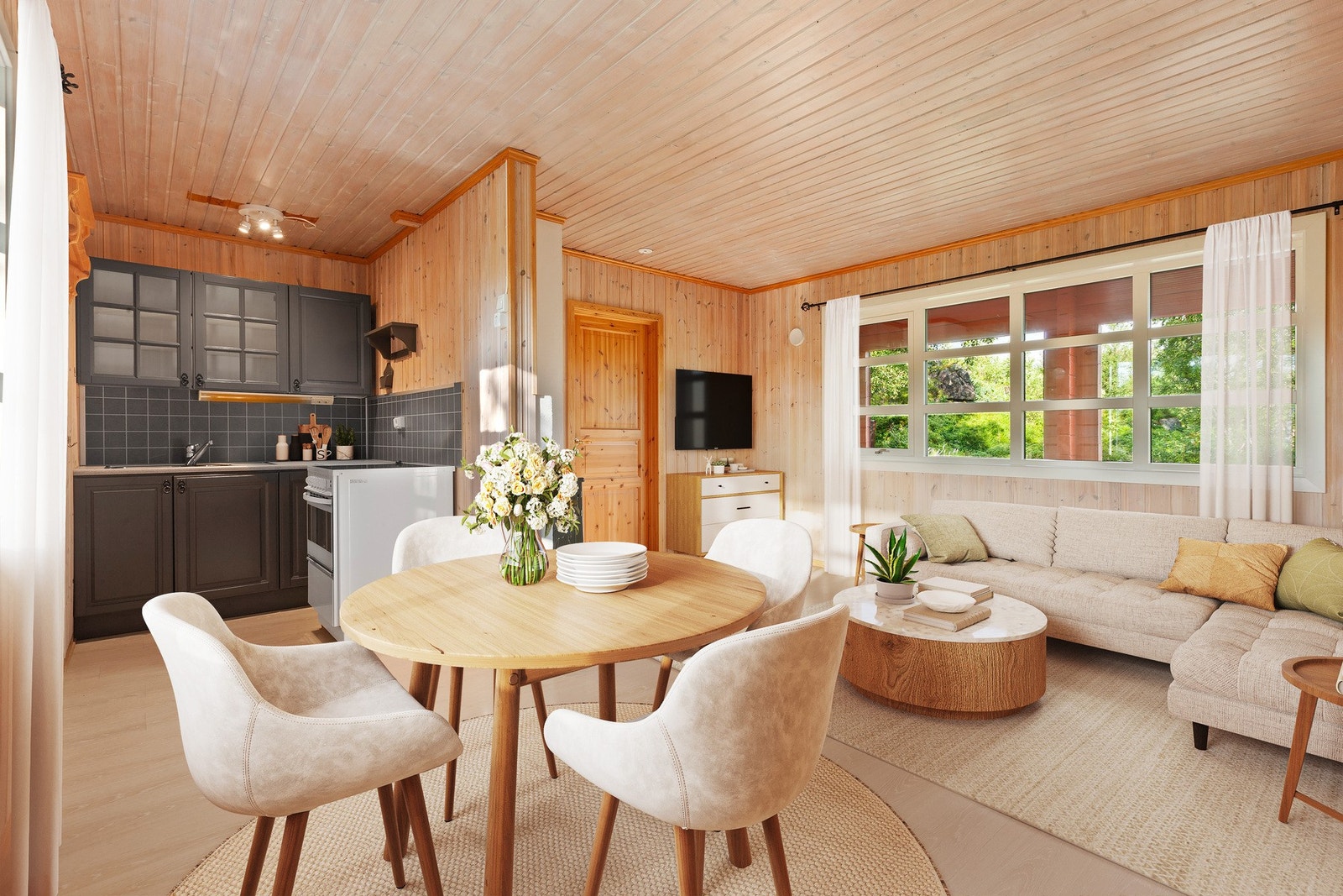 Her starter dagen med kaffe og ro! Galleribilde