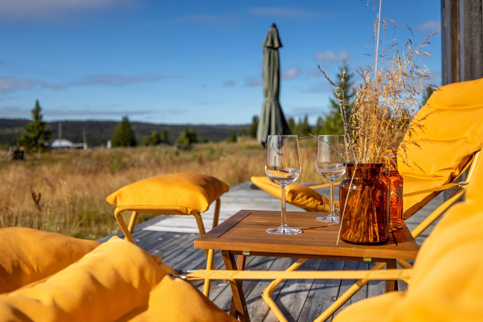 Her kan du nyte solen igjennom alle årstider Galleribilde