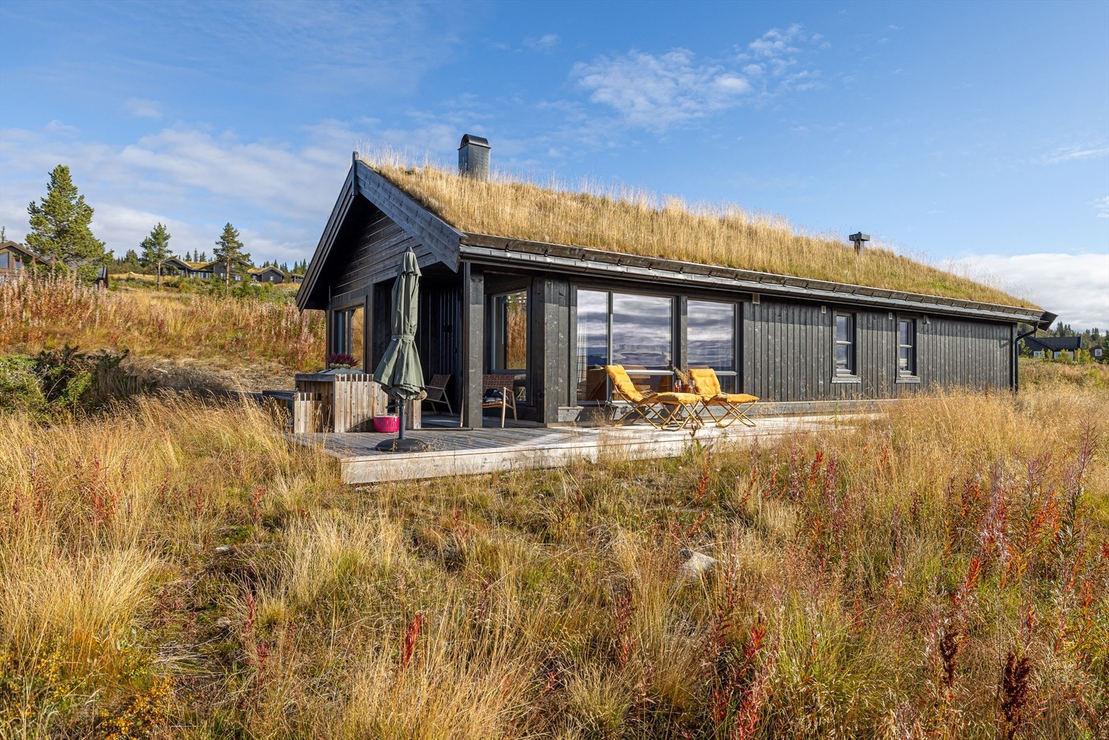 Velkommen til Mykinghøgde - Lekker kvalitetshytte med panoramautsikt og sol fra morgen til kveld Galleribilde