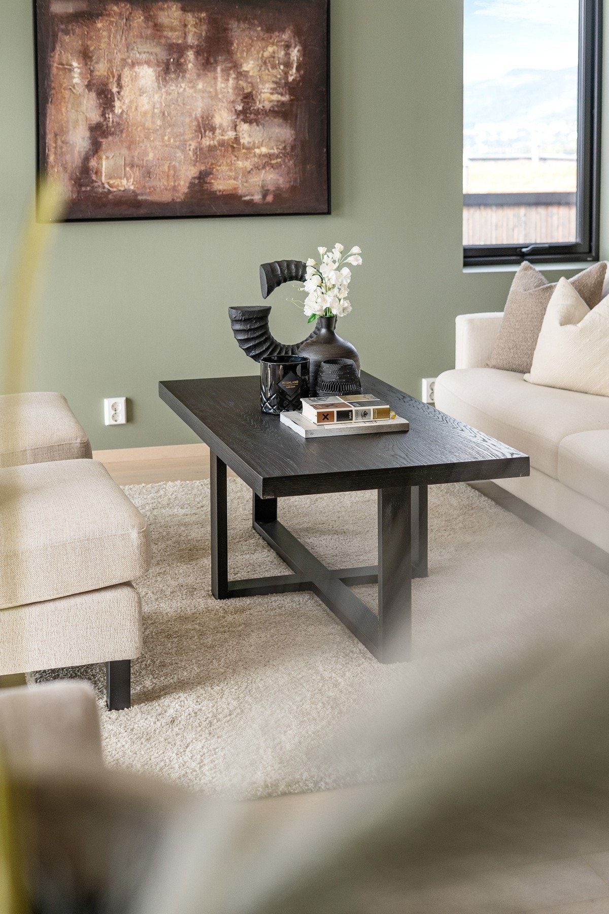 God planløsning med plass til både sofakrok og spiseplass. Galleribilde