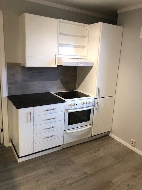 Kjøkkenkrok med det man trenger i hverdagen. Galleribilde