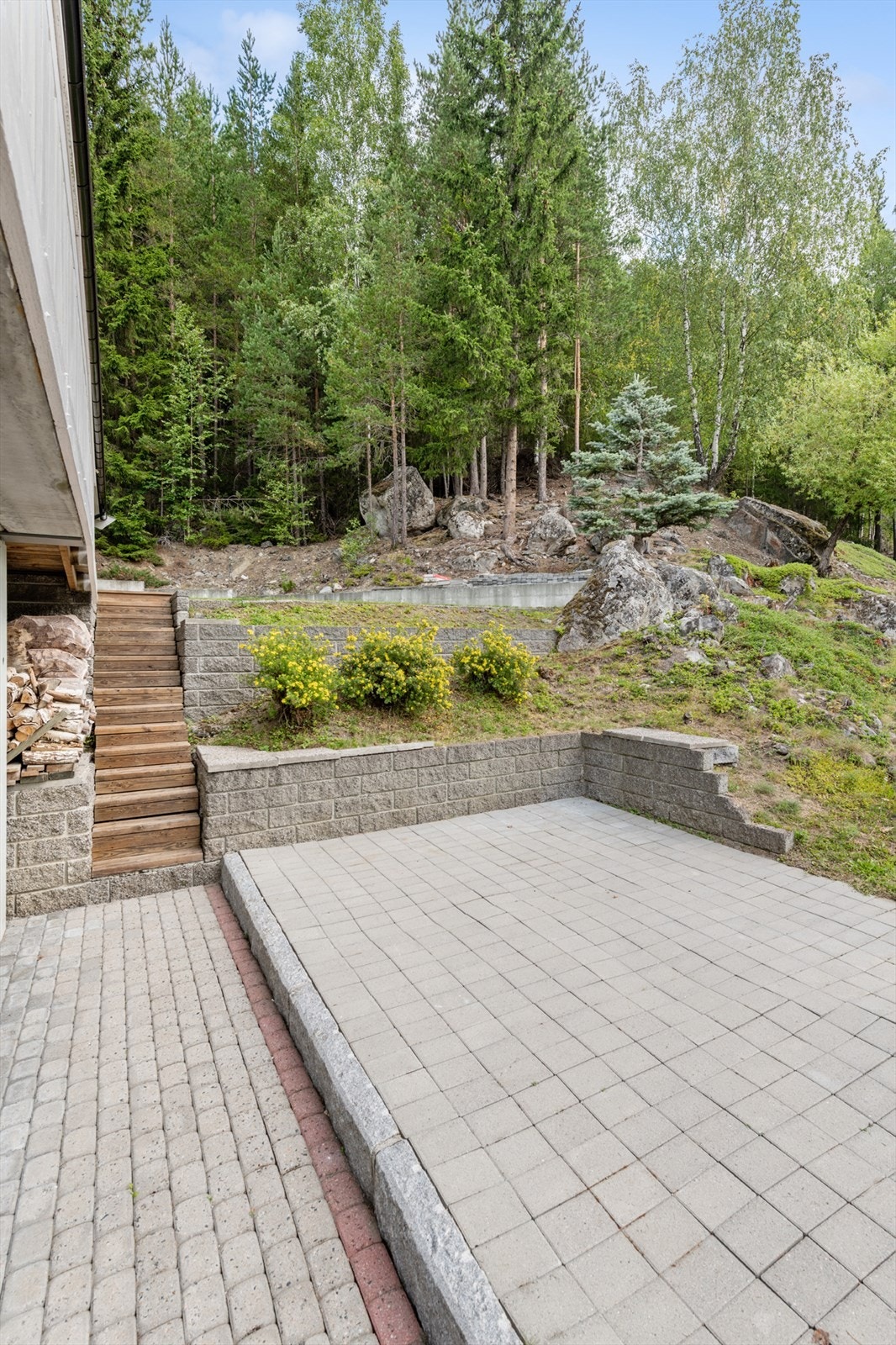 Hagen er velstelt og beplantet. Galleribilde