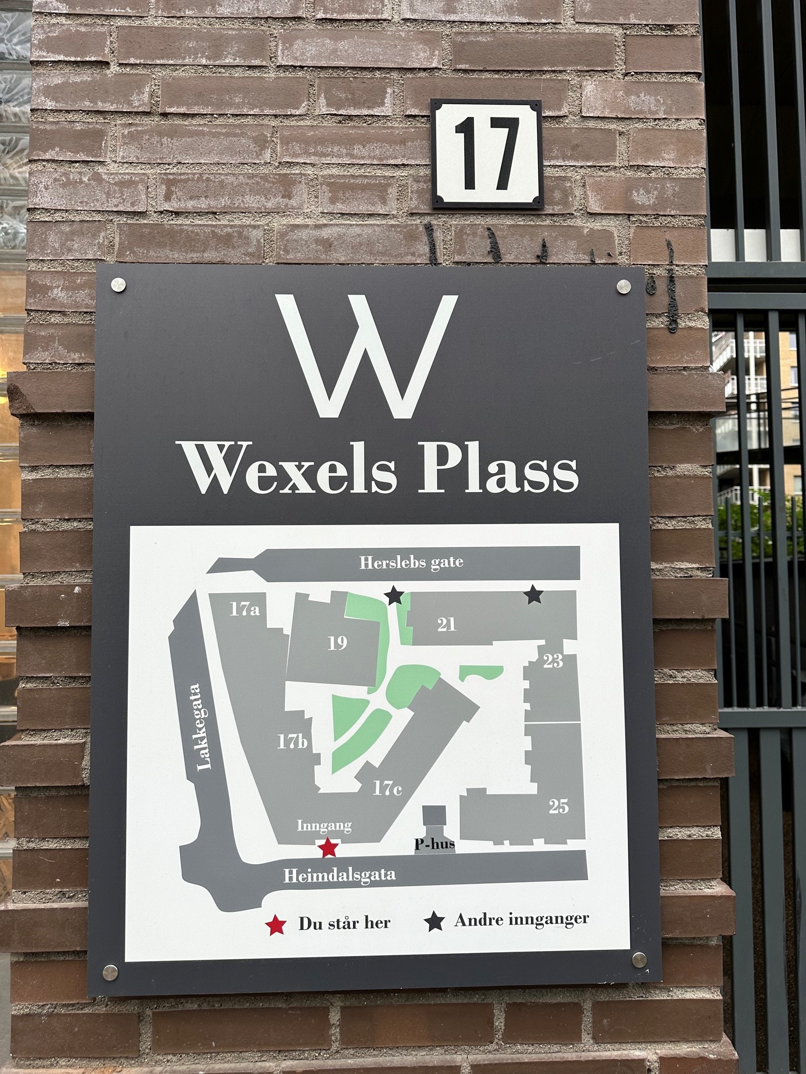 Oversikt Wexels Plass Galleribilde