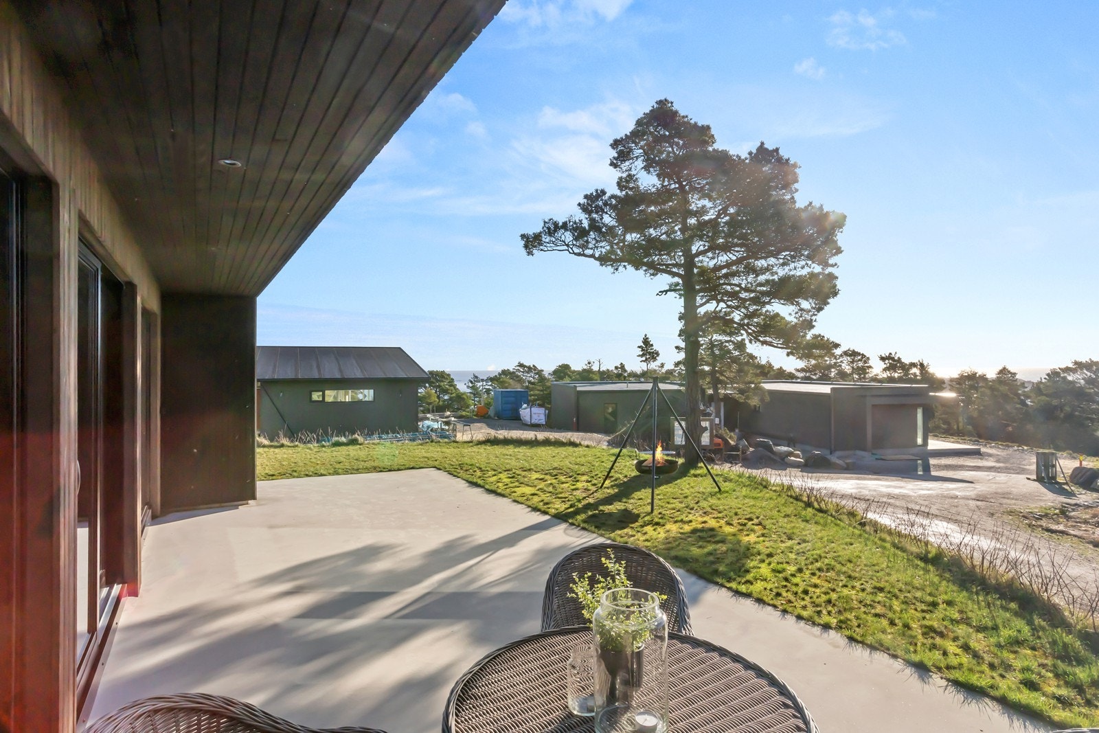 Tomten grenser til friområde Galleribilde