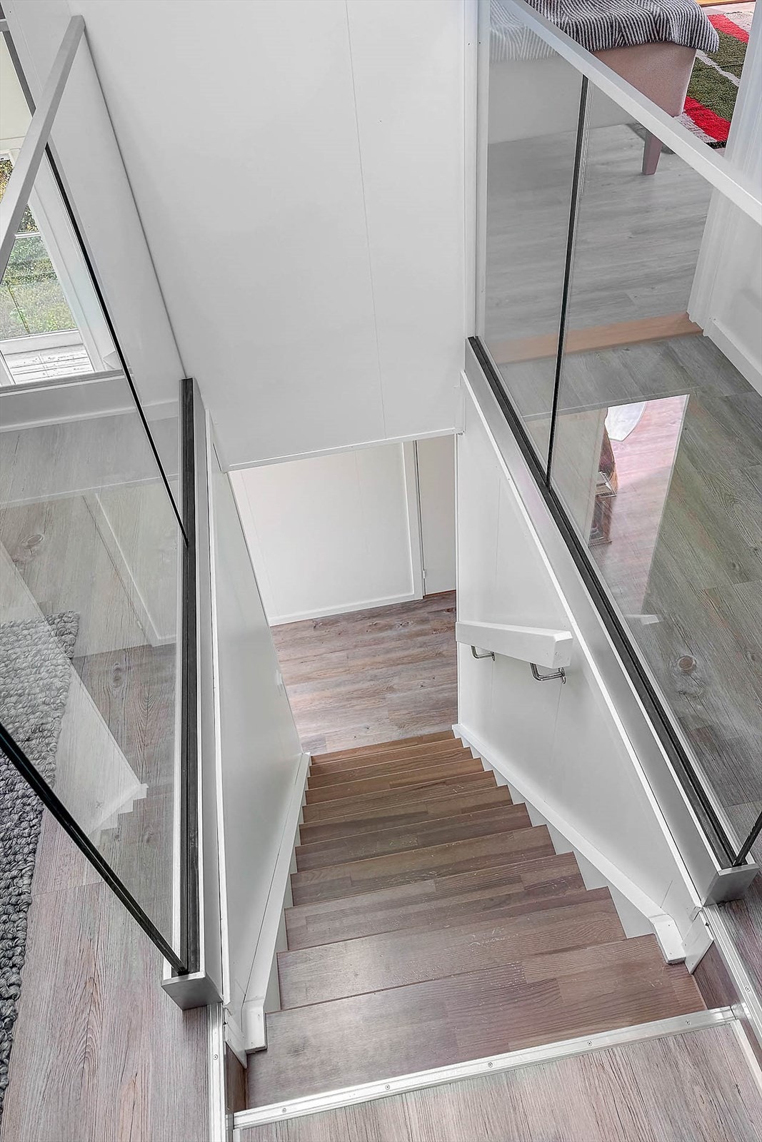 Trapp opp til loftsetasjen Galleribilde